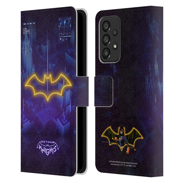 Gotham Knights Character Art Batgirl Leather Book Wallet Case Cover For Samsung Galaxy A33 5G (2022)