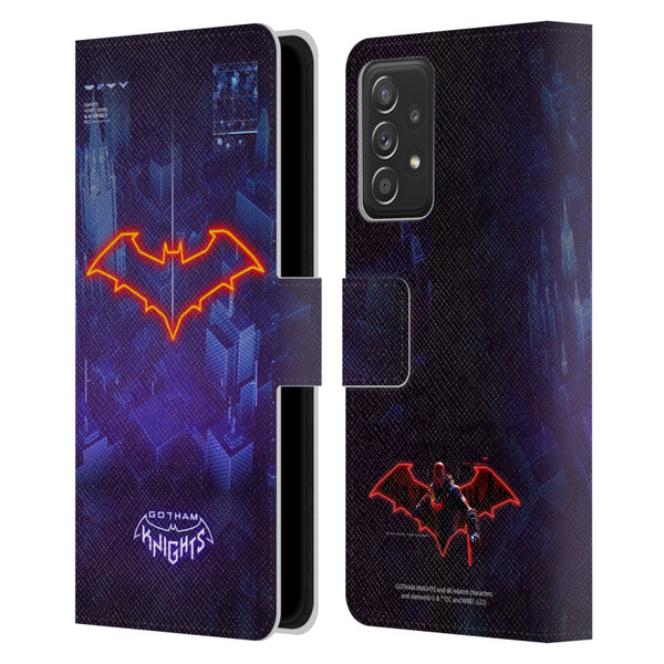 Gotham Knights Character Art Red Hood Leather Book Wallet Case Cover For Samsung Galaxy A53 5G (2022)
