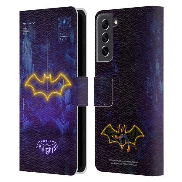 Gotham Knights Character Art Batgirl Leather Book Wallet Case Cover For Samsung Galaxy S21 FE 5G
