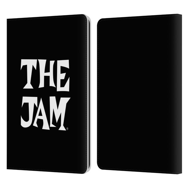 The Jam Key Art Black White Logo Leather Book Wallet Case Cover For Amazon Kindle Paperwhite 1 / 2 / 3