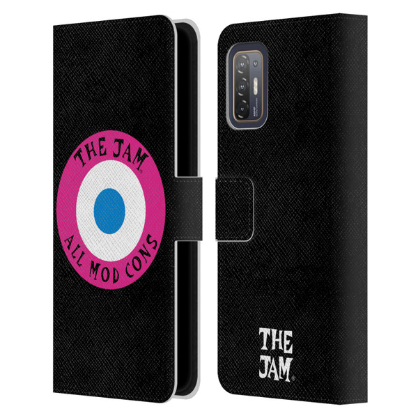 The Jam Key Art All Mod Cons Leather Book Wallet Case Cover For HTC Desire 21 Pro 5G