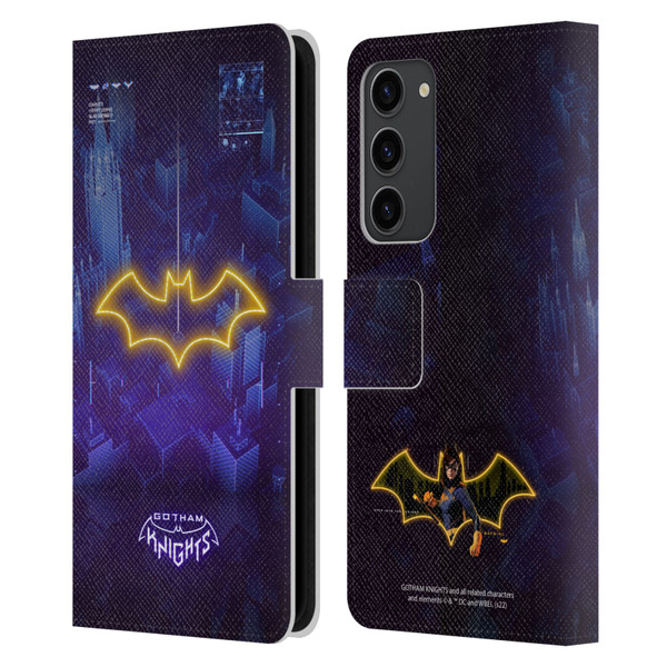 Gotham Knights Character Art Batgirl Leather Book Wallet Case Cover For Samsung Galaxy S23+ 5G