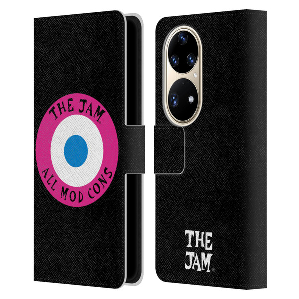 The Jam Key Art All Mod Cons Leather Book Wallet Case Cover For Huawei P50 Pro