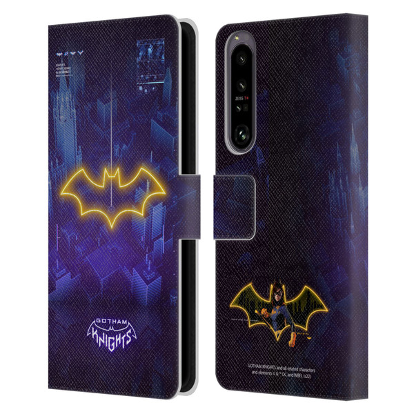 Gotham Knights Character Art Batgirl Leather Book Wallet Case Cover For Sony Xperia 1 IV