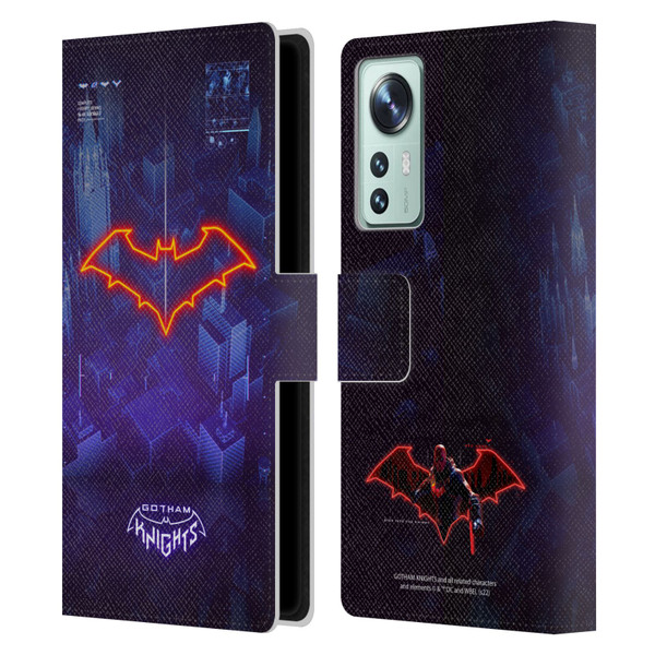 Gotham Knights Character Art Red Hood Leather Book Wallet Case Cover For Xiaomi 12