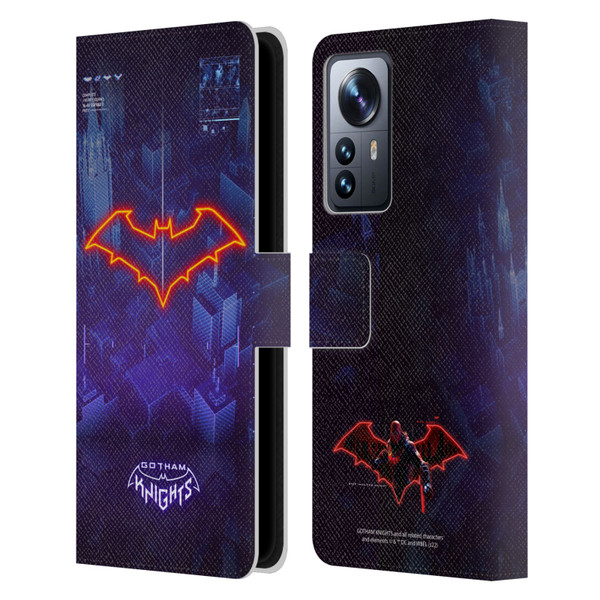 Gotham Knights Character Art Red Hood Leather Book Wallet Case Cover For Xiaomi 12 Pro