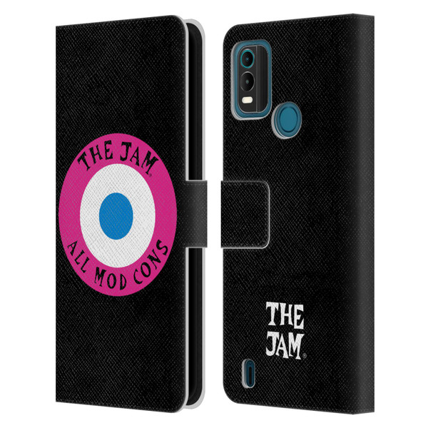 The Jam Key Art All Mod Cons Leather Book Wallet Case Cover For Nokia G11 Plus