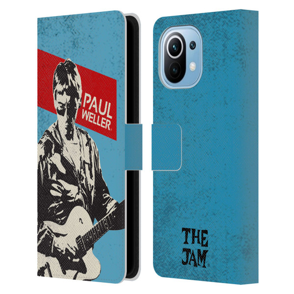 The Jam Key Art Paul Weller Leather Book Wallet Case Cover For Xiaomi Mi 11