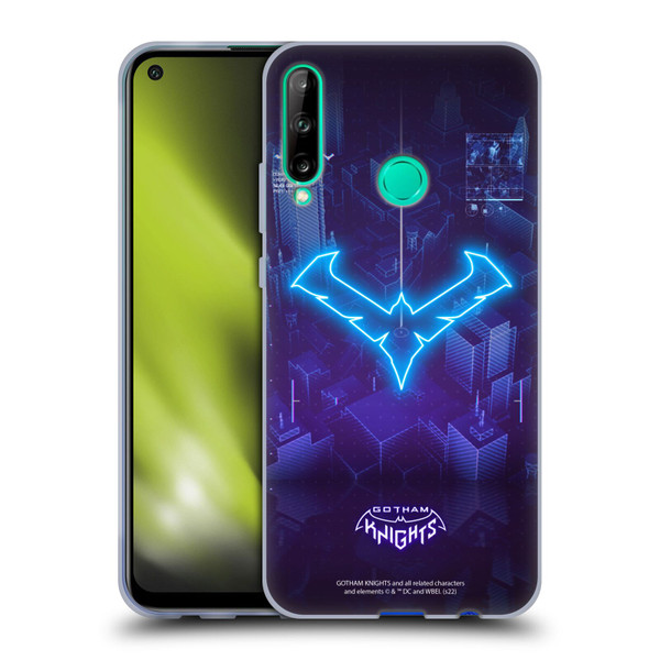 Gotham Knights Character Art Nightwing Soft Gel Case for Huawei P40 lite E