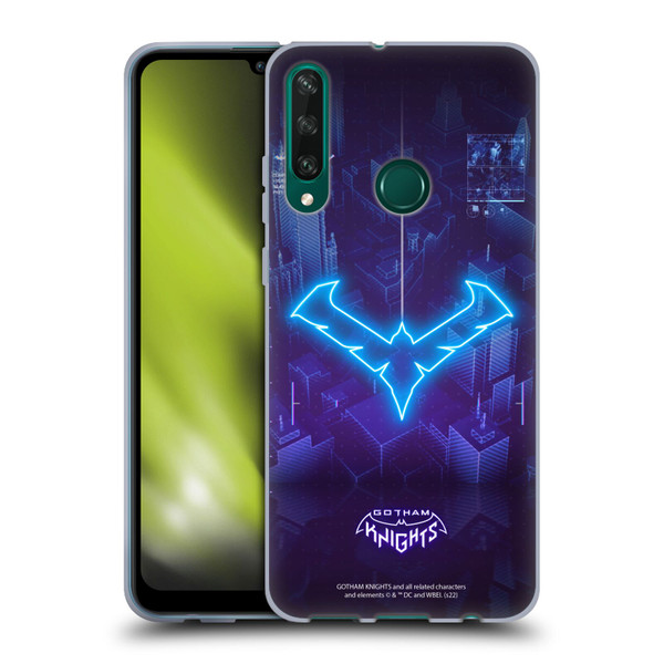 Gotham Knights Character Art Nightwing Soft Gel Case for Huawei Y6p