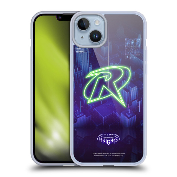 Gotham Knights Character Art Robin Soft Gel Case for Apple iPhone 14 Plus