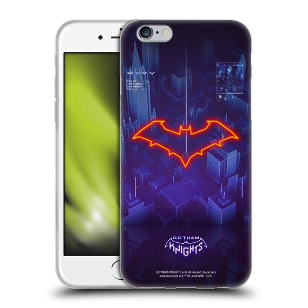 Gotham Knights Character Art Red Hood Soft Gel Case for Apple iPhone 6 / iPhone 6s