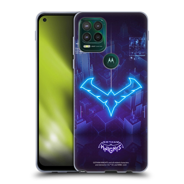Gotham Knights Character Art Nightwing Soft Gel Case for Motorola Moto G Stylus 5G 2021