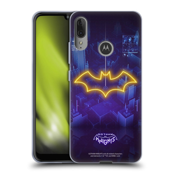 Gotham Knights Character Art Batgirl Soft Gel Case for Motorola Moto E6 Plus