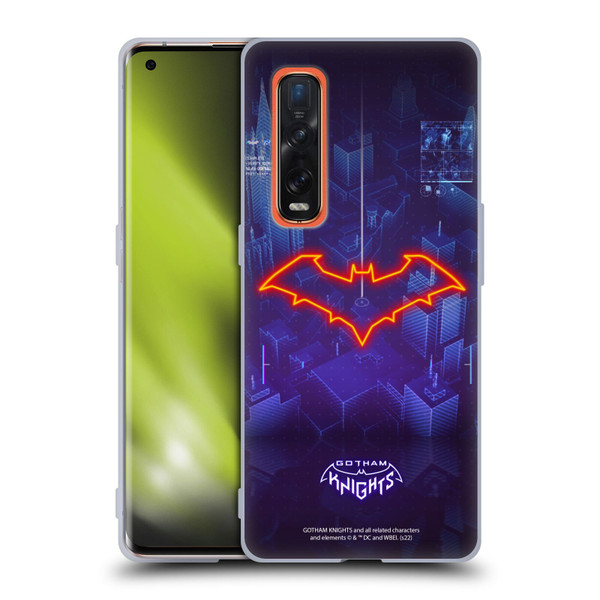 Gotham Knights Character Art Red Hood Soft Gel Case for OPPO Find X2 Pro 5G