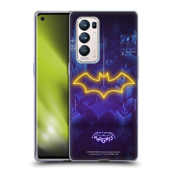 Gotham Knights Character Art Batgirl Soft Gel Case for OPPO Find X3 Neo / Reno5 Pro+ 5G