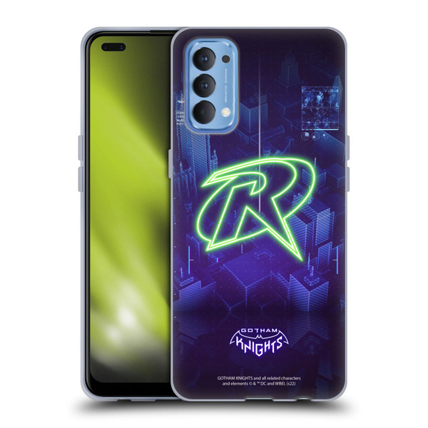 Gotham Knights Character Art Robin Soft Gel Case for OPPO Reno 4 5G