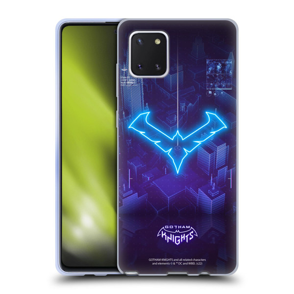Gotham Knights Character Art Nightwing Soft Gel Case for Samsung Galaxy Note10 Lite