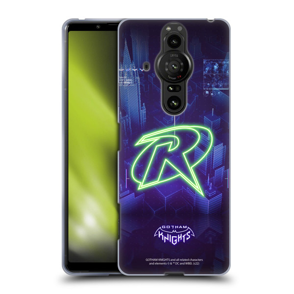 Gotham Knights Character Art Robin Soft Gel Case for Sony Xperia Pro-I