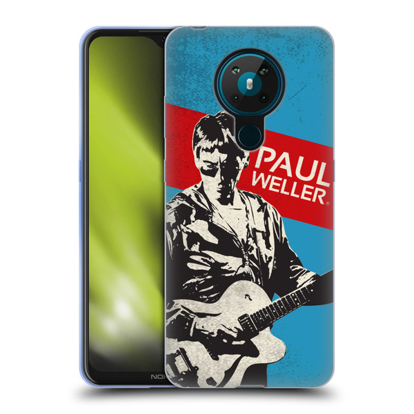 The Jam Key Art Paul Weller Soft Gel Case for Nokia 5.3