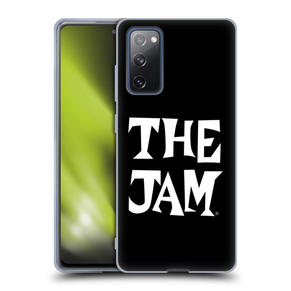 The Jam Key Art Black White Logo Soft Gel Case for Samsung Galaxy S20 FE / 5G