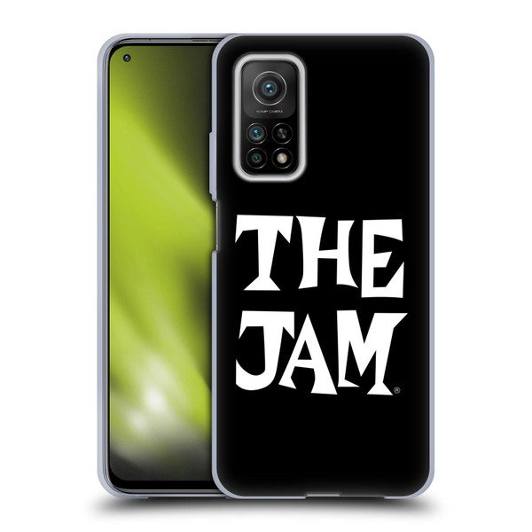 The Jam Key Art Black White Logo Soft Gel Case for Xiaomi Mi 10T 5G