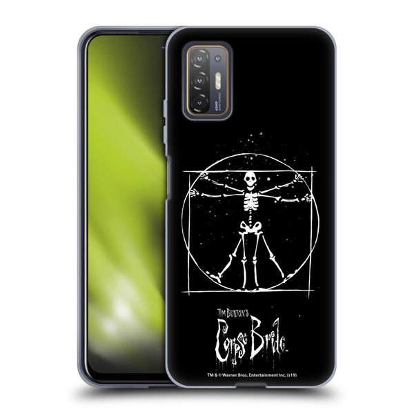 Corpse Bride Key Art Vitruvian Skeleton Soft Gel Case for HTC Desire 21 Pro 5G