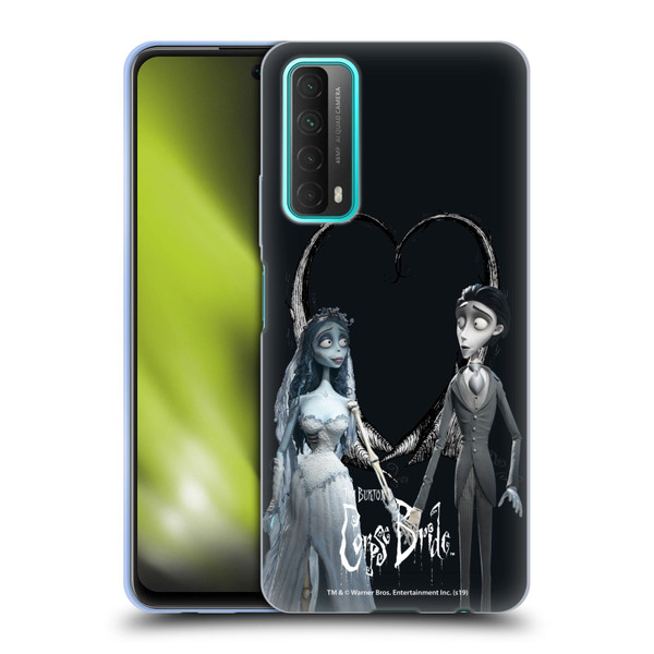 Corpse Bride Key Art Holding Hands Soft Gel Case for Huawei P Smart (2021)