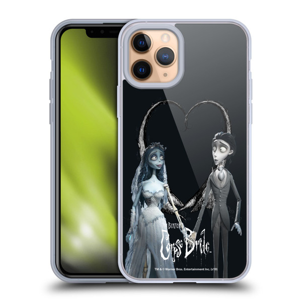 Corpse Bride Key Art Holding Hands Soft Gel Case for Apple iPhone 11 Pro & MagSafe
