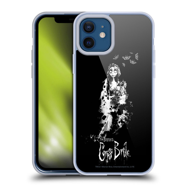 Corpse Bride Key Art Emily Splatters Soft Gel Case for Apple iPhone 12 / iPhone 12 Pro & MagSafe