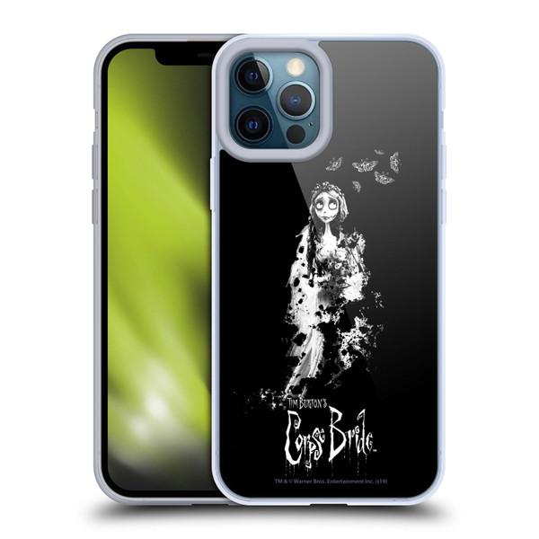 Corpse Bride Key Art Emily Splatters Soft Gel Case for Apple iPhone 12 Pro Max & MagSafe