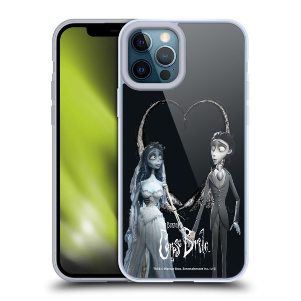 Corpse Bride Key Art Holding Hands Soft Gel Case for Apple iPhone 12 Pro Max