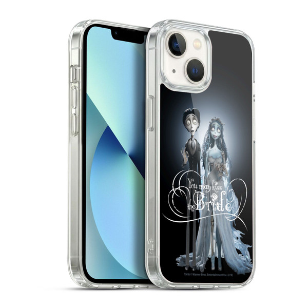 Corpse Bride Key Art Victor And Emily Soft Gel Case for Apple iPhone 13