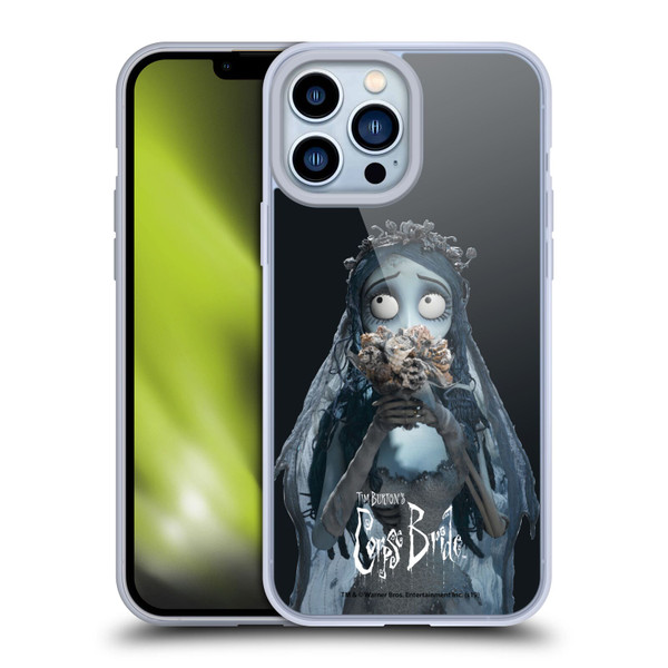 Corpse Bride Key Art Flower Soft Gel Case for Apple iPhone 13 Pro Max & MagSafe