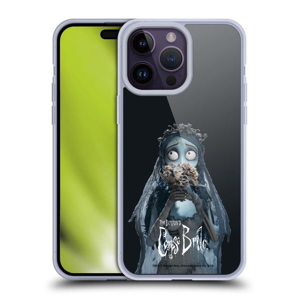 Corpse Bride Key Art Flower Soft Gel Case for Apple iPhone 14 Pro Max & MagSafe