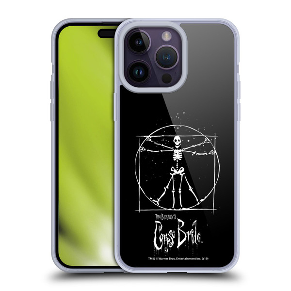 Corpse Bride Key Art Vitruvian Skeleton Soft Gel Case for Apple iPhone 14 Pro Max & MagSafe