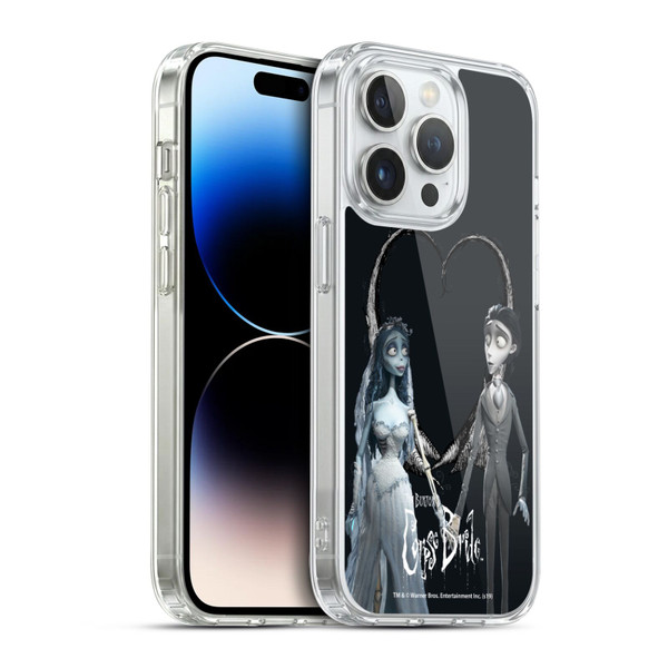 Corpse Bride Key Art Holding Hands Soft Gel Case for Apple iPhone 14 Pro & MagSafe