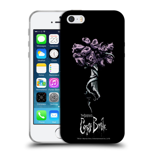 Corpse Bride Key Art Bouquet Soft Gel Case for Apple iPhone 5 / 5s / iPhone SE 2016