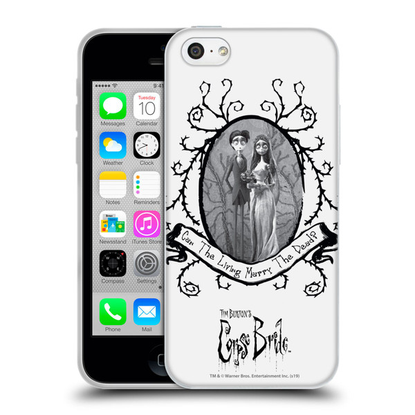 Corpse Bride Key Art Frame Soft Gel Case for Apple iPhone 5c