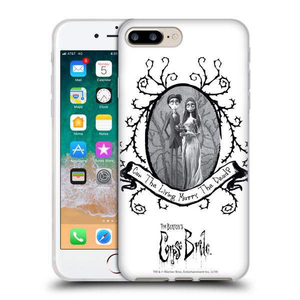 Corpse Bride Key Art Frame Soft Gel Case for Apple iPhone 7 Plus / iPhone 8 Plus & MagSafe