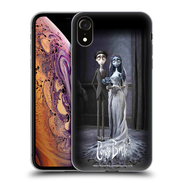 Corpse Bride Key Art Wedding Photo Soft Gel Case for Apple iPhone XR
