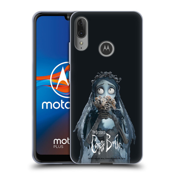 Corpse Bride Key Art Flower Soft Gel Case for Motorola Moto E6 Plus