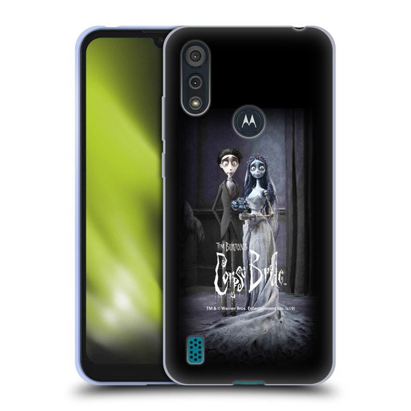 Corpse Bride Key Art Wedding Photo Soft Gel Case for Motorola Moto E6s (2020)