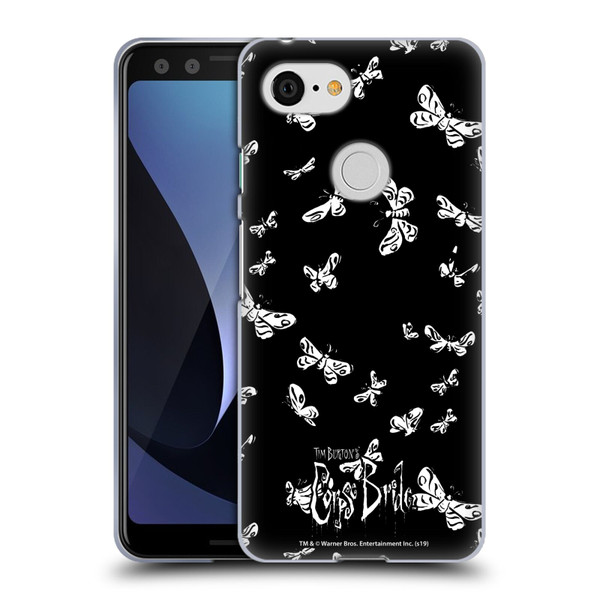 Corpse Bride Key Art Moth Soft Gel Case for Google Pixel 3