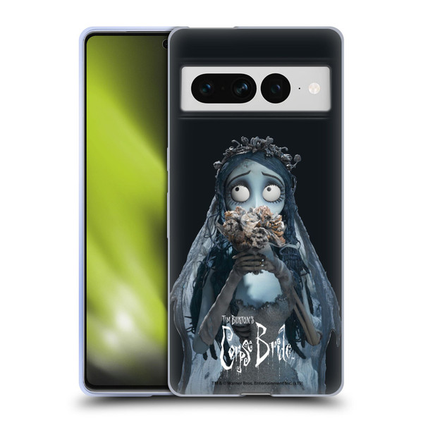 Corpse Bride Key Art Flower Soft Gel Case for Google Pixel 7 Pro