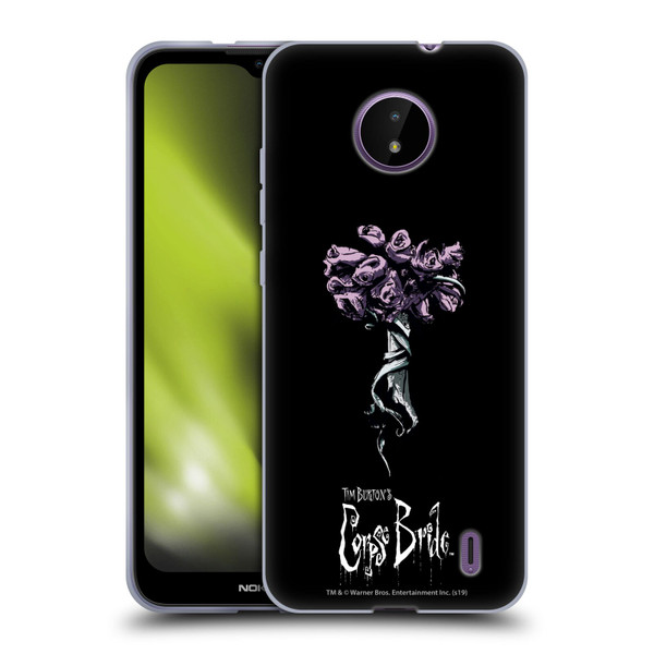 Corpse Bride Key Art Bouquet Soft Gel Case for Nokia C10 / C20