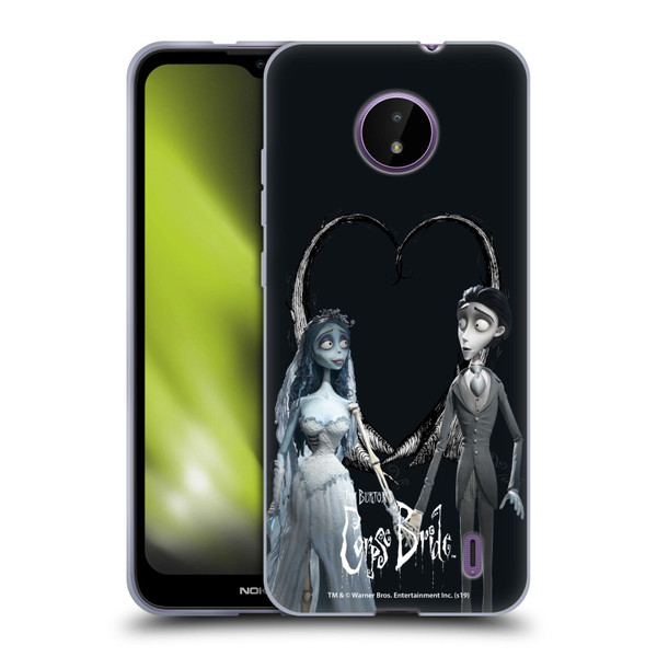 Corpse Bride Key Art Holding Hands Soft Gel Case for Nokia C10 / C20