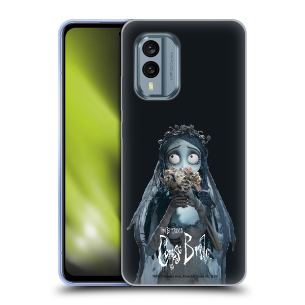 Corpse Bride Key Art Flower Soft Gel Case for Nokia X30