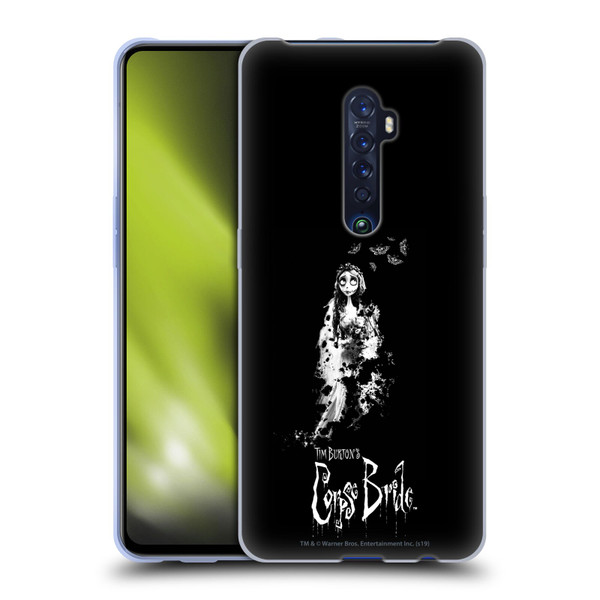 Corpse Bride Key Art Emily Splatters Soft Gel Case for OPPO Reno 2