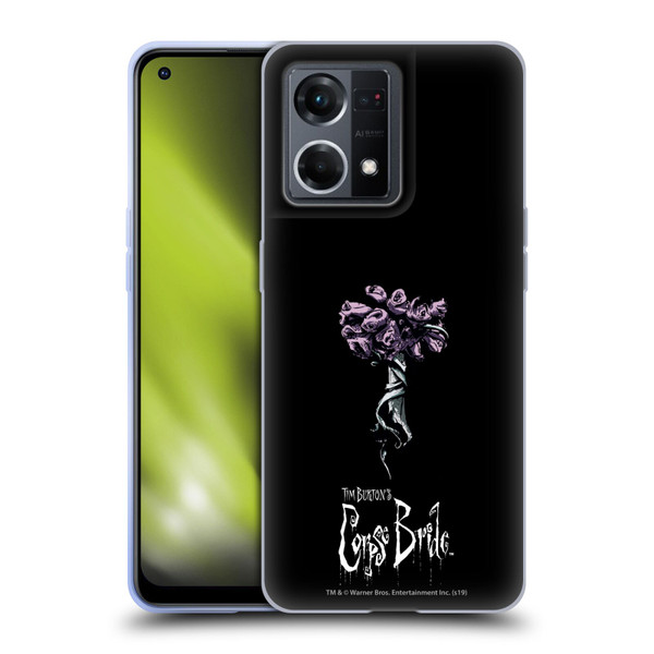 Corpse Bride Key Art Bouquet Soft Gel Case for OPPO Reno8 4G